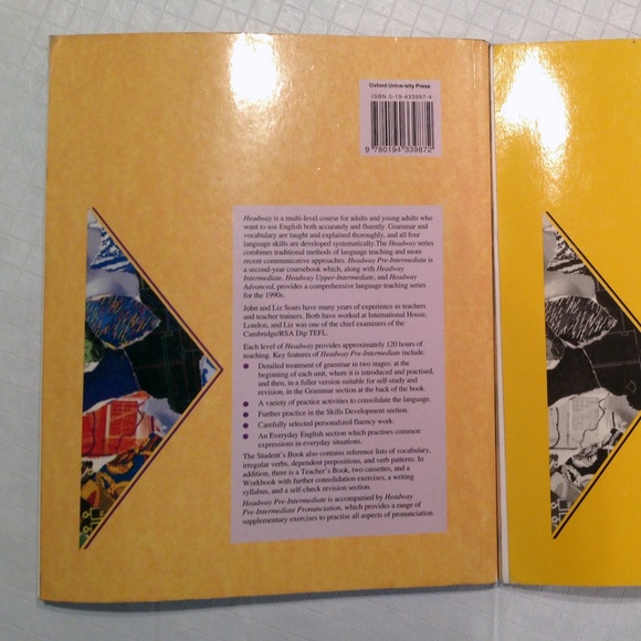 Headway Pre-Intermediate, ESL Student Book and Workbook - Picture 5 of 13